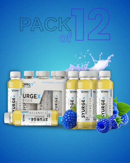Syurge X Pre-Workout Drink, Original Flavor 150ML  Pack of 12